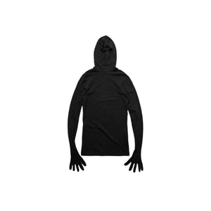Kusikohc - Mask Tight Light Ls T-Shirt - AW24 - BLACK